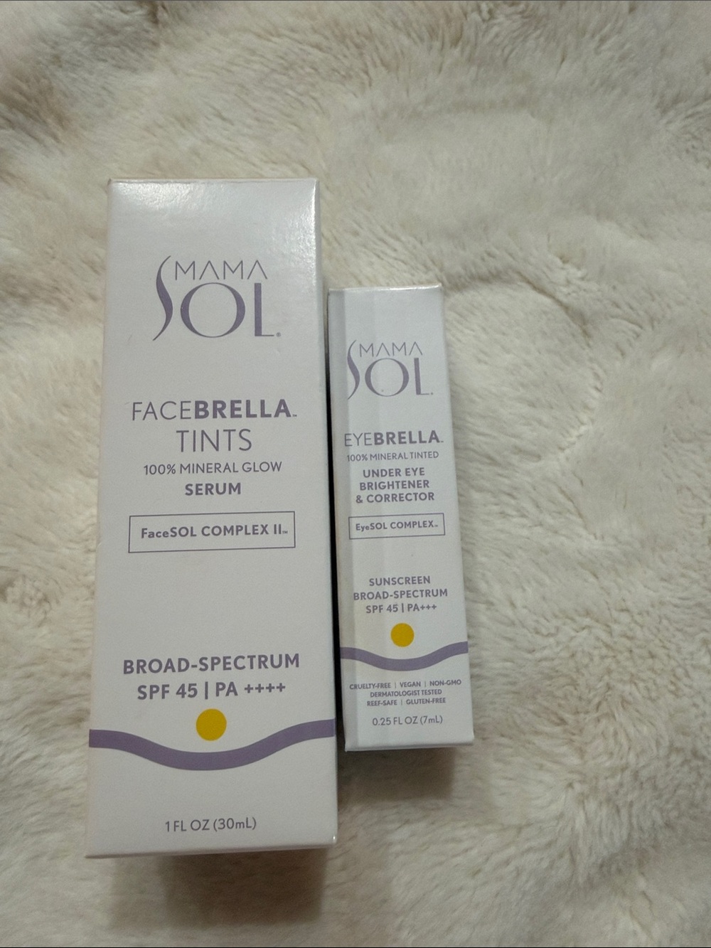 Mama Sol FaceBRELLA Tints Mineral Glow Tinted Serum & Under Eye Brightener-Fair